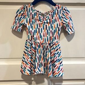 DOT DOT SMILE Baby Girls 3/4 Sleeve Ballerina Dres